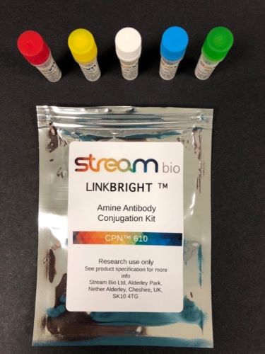 Stream Bio launches LINKBRIGHT™ rapid conjugation kits for antibodies and oligonucleotides