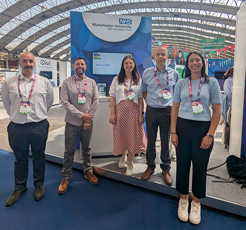 Manchester University NHS Foundation Trust Innovation and Digital Services team attend HLTH in Amsterdam