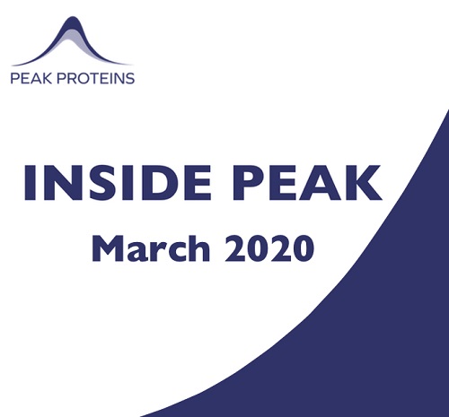 Inside Peak - Peak Proteins Monthly Newsletter