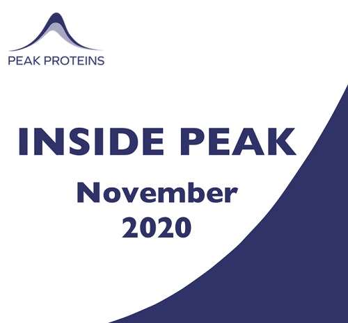 Inside Peak - Peak Proteins' Monthly Newsletter