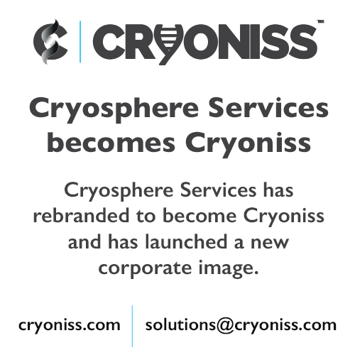 Cryosphere Services rebrands to Cryoniss Ltd.