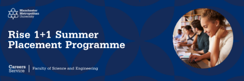 Manchester Met - Funded Summer Placement Programme