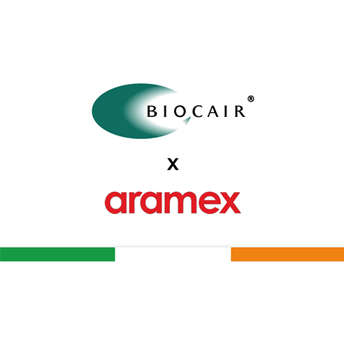Biocair partners with Aramex Ireland to expand its presence in the Irish market
