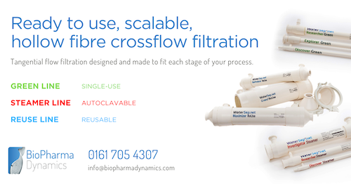 Accelerating hollow fibre crossflow filtration solutions for the UK Life Sciences Market
