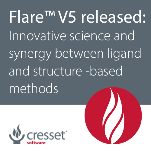 Flare V5 released: Innovative science and synergy between ligand and structure-based methods