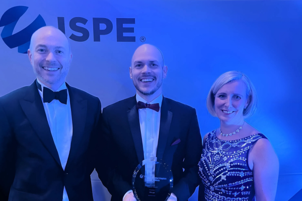 ITS Wins ISPE UK Affiliate  Supplier of the Year Award