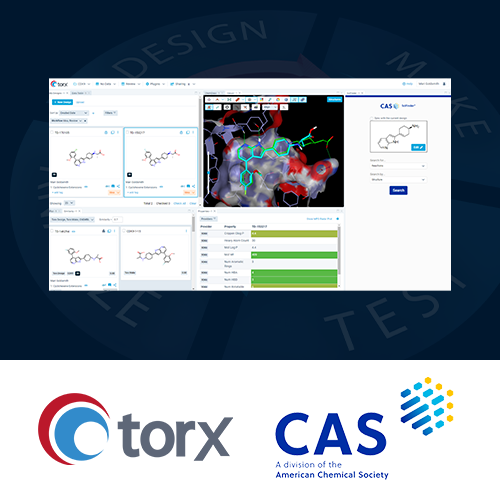 CAS and Torx Software collaborate to streamline and accelerate small molecule discovery and design