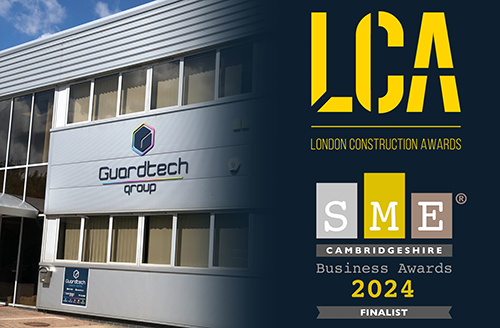 Guardtech shortlisted for three gongs at London Construction and SME Cambridgeshire Business Awards