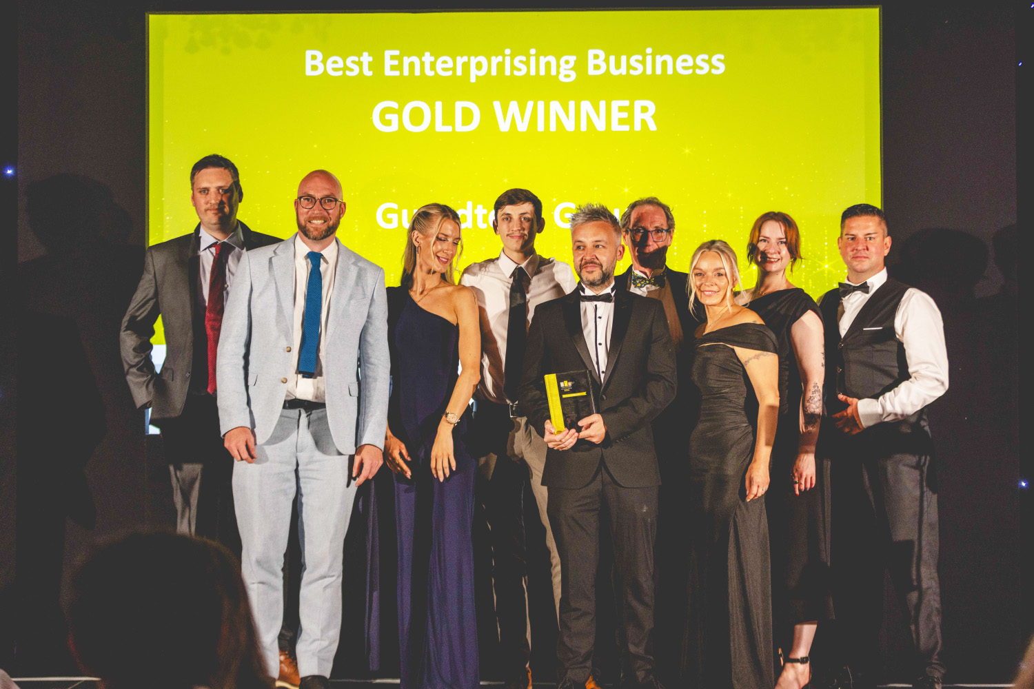 Guardtech Group celebrate double success at SME Cambridgeshire Business Awards