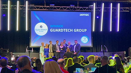 Guardtech Group bag third win in two months with West Suffolk Innovation of the Year Award