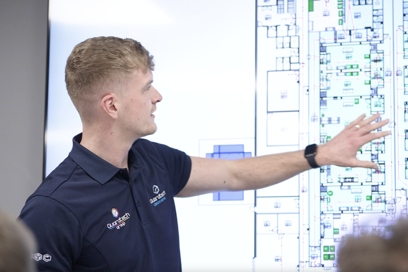 Guardtech elevating cleanroom design capabilities through collaboration, co-ordination and utilisation of elite digital tools