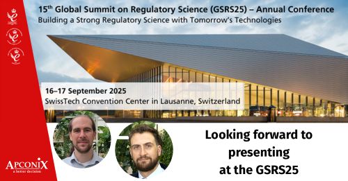 ApconiX is attending GSRS25 in Lausanne; Switzerland