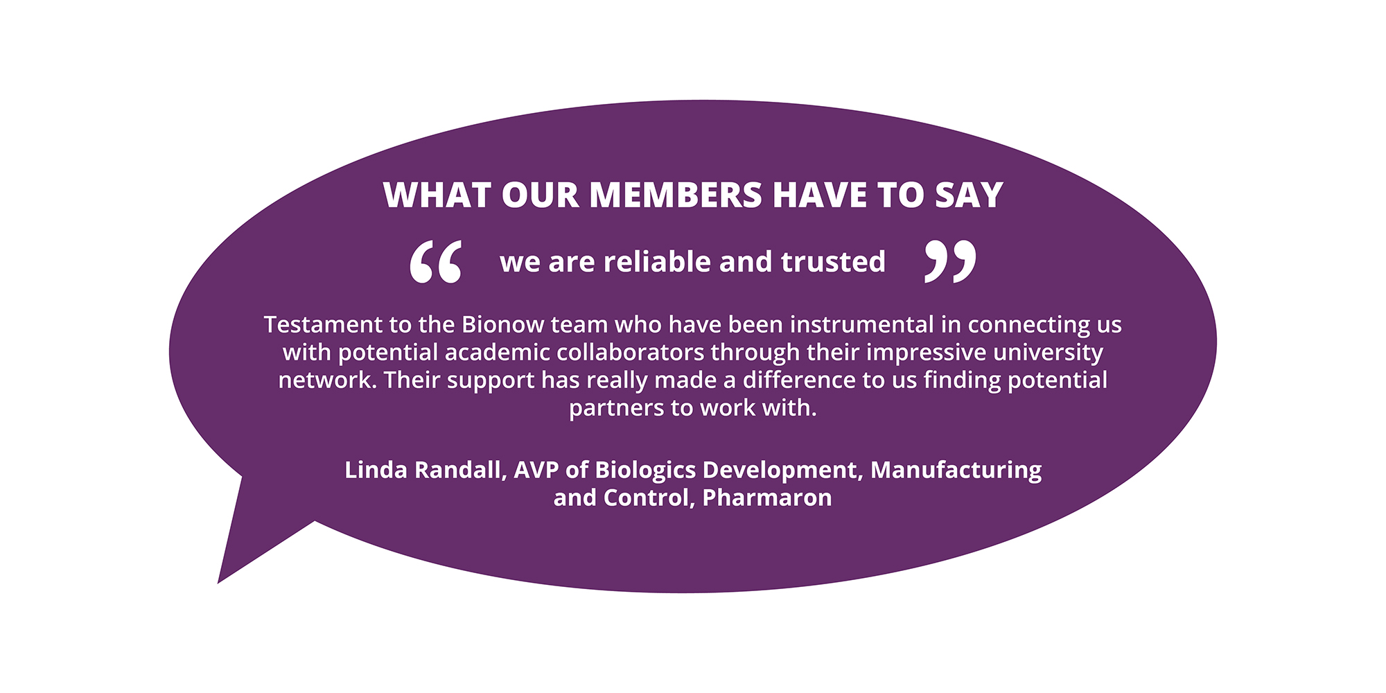 Testimonial - Pharmaron - ads bottom - Business Support